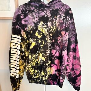 Tie-Dye Hoodie with Insomniac Logo